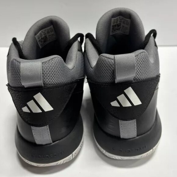 adidas Kids Black and White Sneakers - Picture 4 of 7